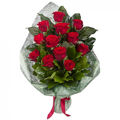 Красные розы на траур с доставкой по Кокшайску
